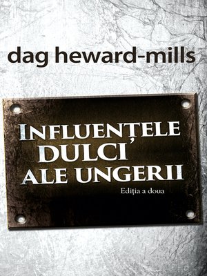 cover image of Influențele Dulci Ale Ungerii
